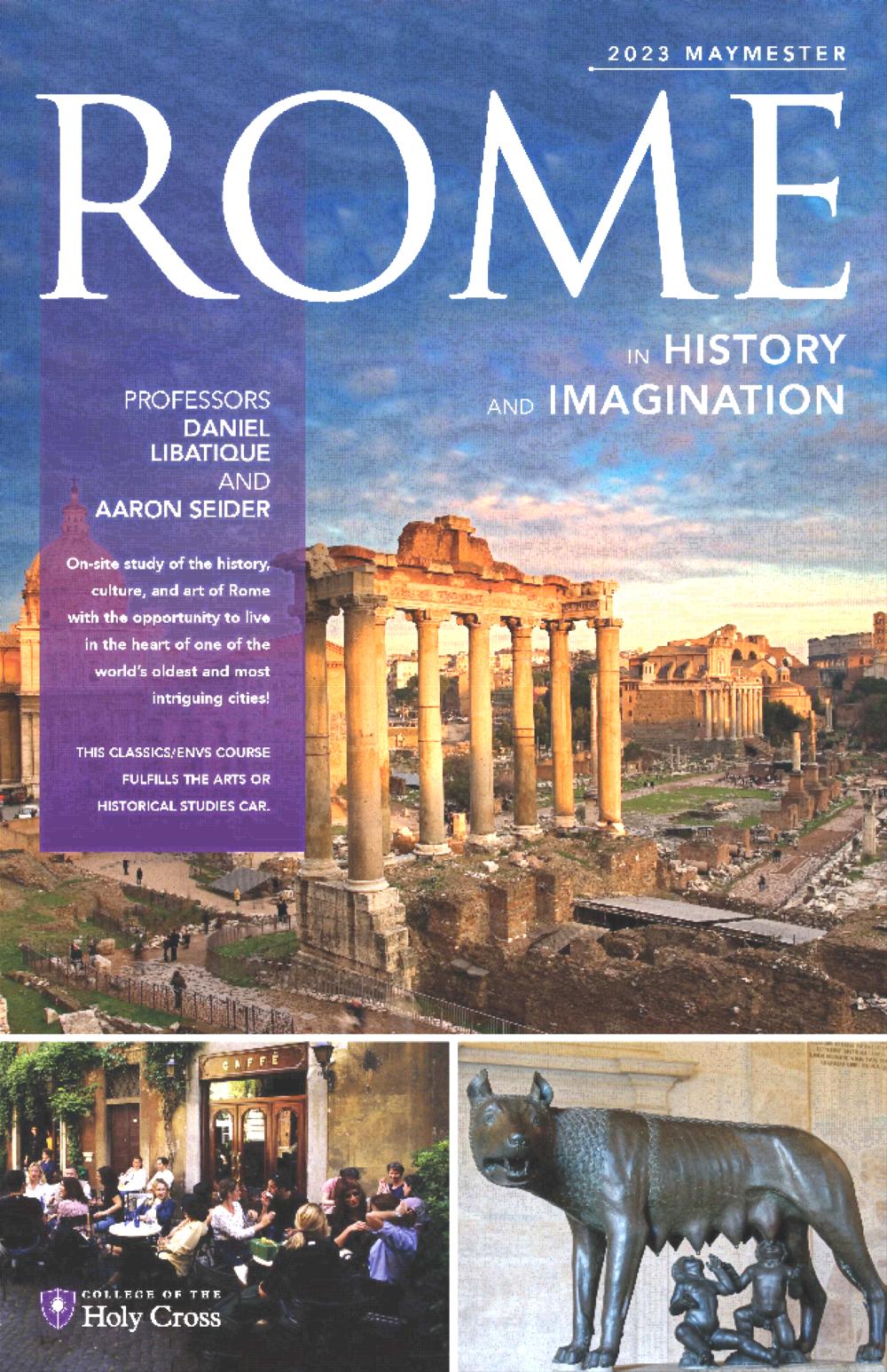 Rome H&I Maymester 2023